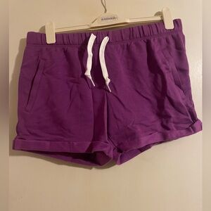 PINK Victoria's Secret Purple Athletic Shorts